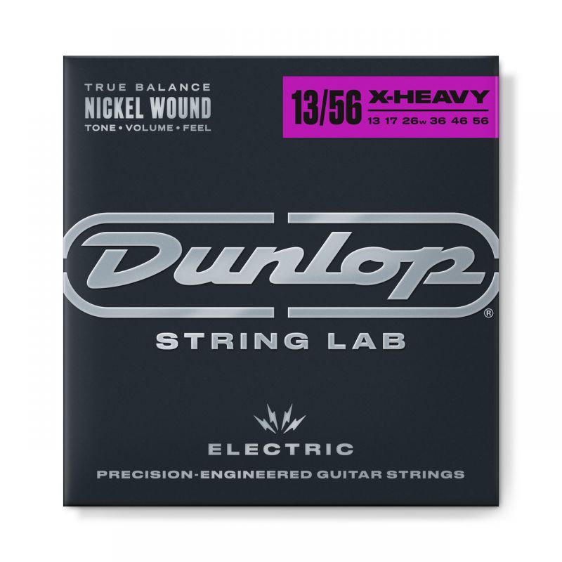 Набор струн DUNLOP DEN1356 NICKEL WOUND ELECTRIC GUITAR STRINGS (13-56)